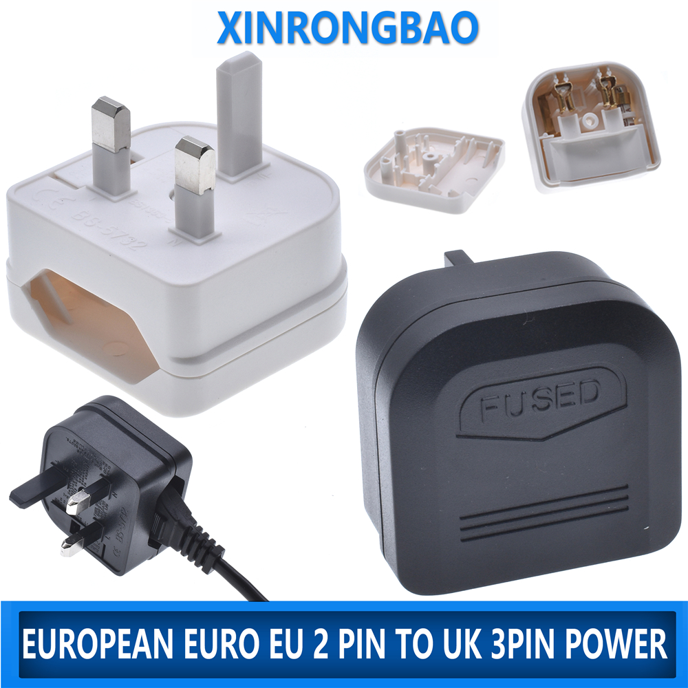 Travel Accessories Europe - European EU 2Pin to UK 3Pin