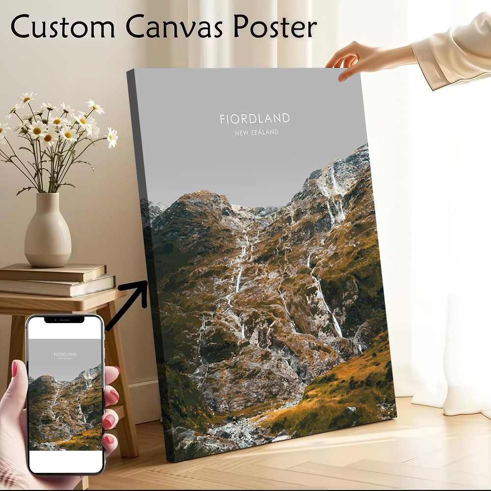 Travel Accessories New Zealand - New Zealand Travel Artwork Canvas Wall