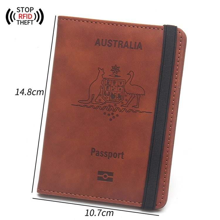 Australia Passport Cover Rfid  - Travel Accessories Australia ulasan dan harga