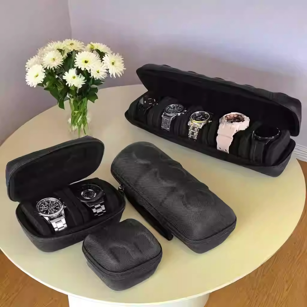 6/10 Slot Watch Box Watches Or - Travel Accessories Organizer Case ulasan dan harga
