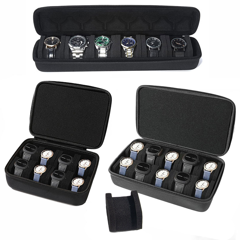 6/10 Slot Watch Box Watches Or - Travel Accessories Organizer Case ulasan dan harga