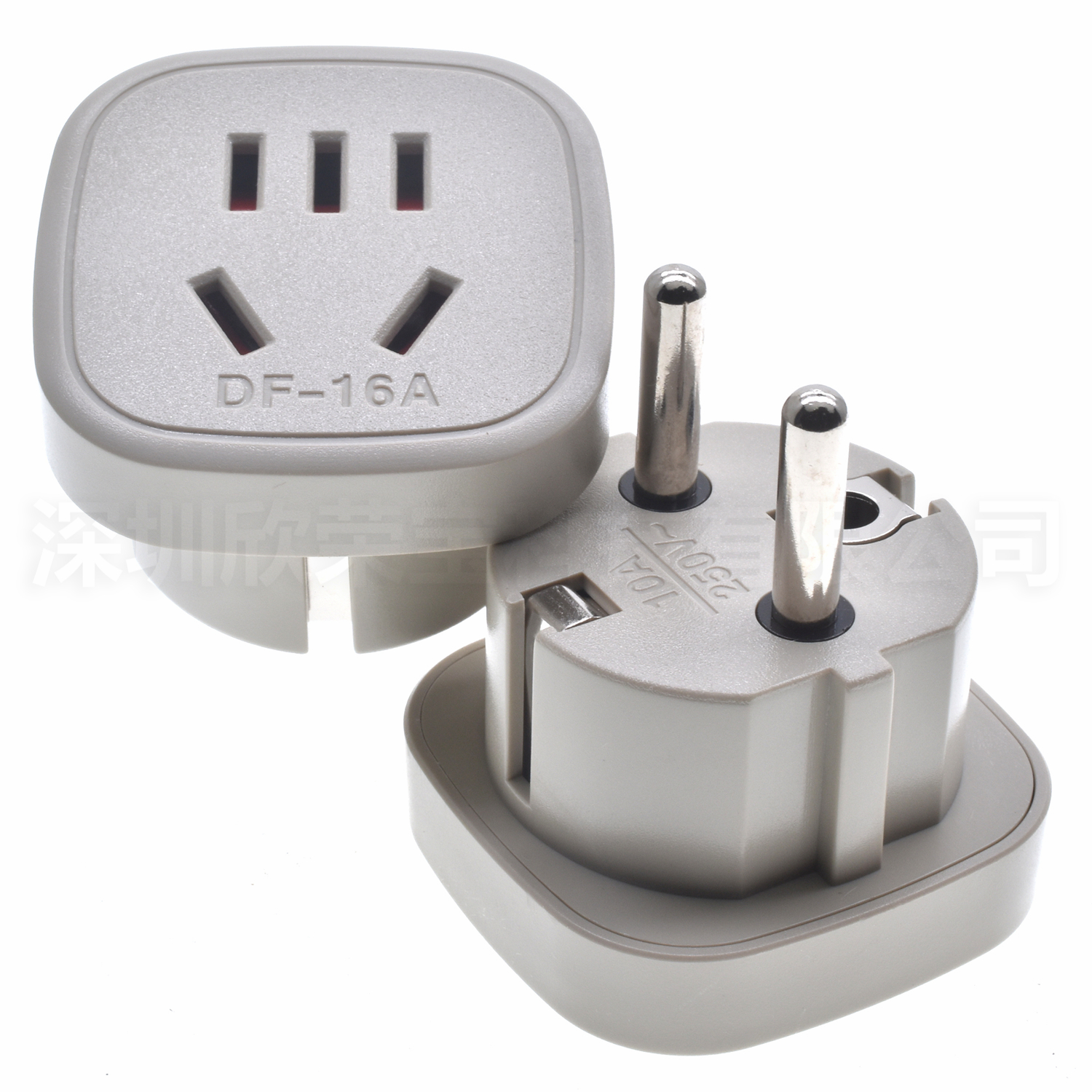 US AU to EU Plug Adapter Type- - Travel Accessories Europe ulasan dan harga