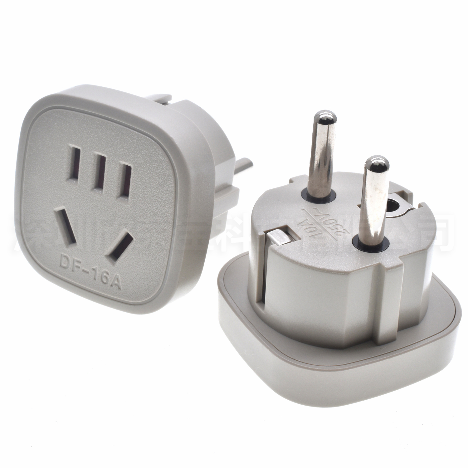 US AU to EU Plug Adapter Type- - Travel Accessories Europe ulasan dan harga