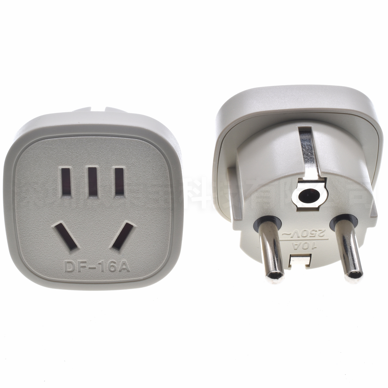 US AU to EU Plug Adapter Type- - Travel Accessories Europe ulasan dan harga
