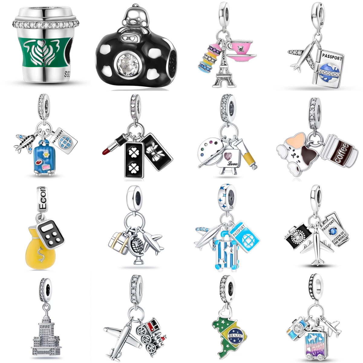 925 Sterling Silver Travel Ser - Travel Accessories Drawing ulasan dan harga