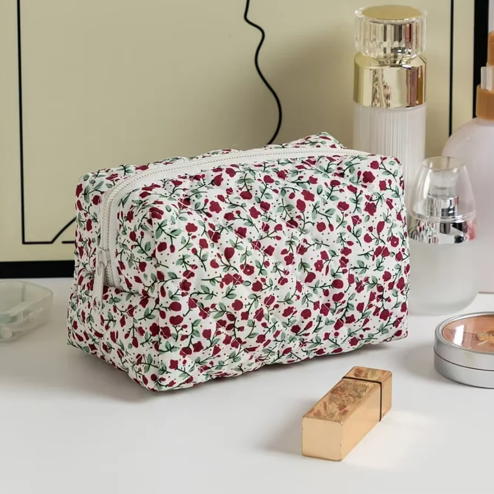 Storage Organizer Floral Women - Travel Accessories Pouch For Women ulasan dan harga