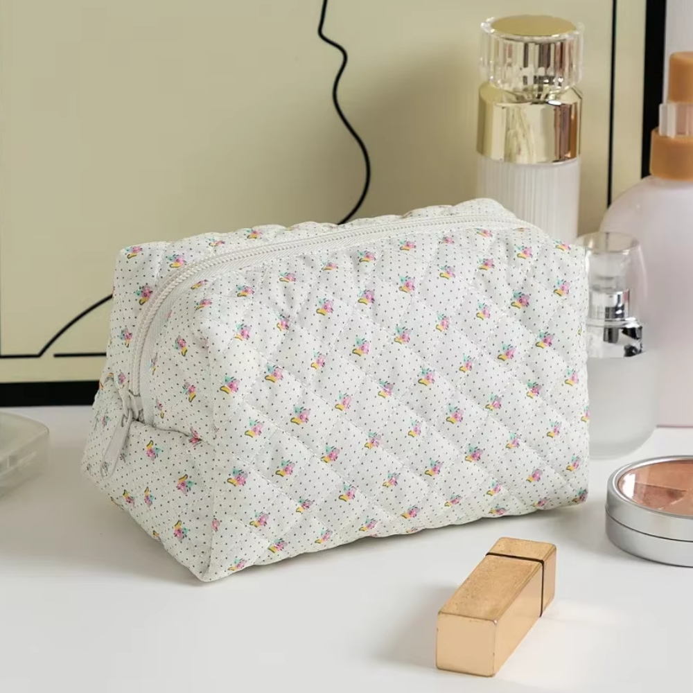 Storage Organizer Floral Women - Travel Accessories Pouch For Women ulasan dan harga