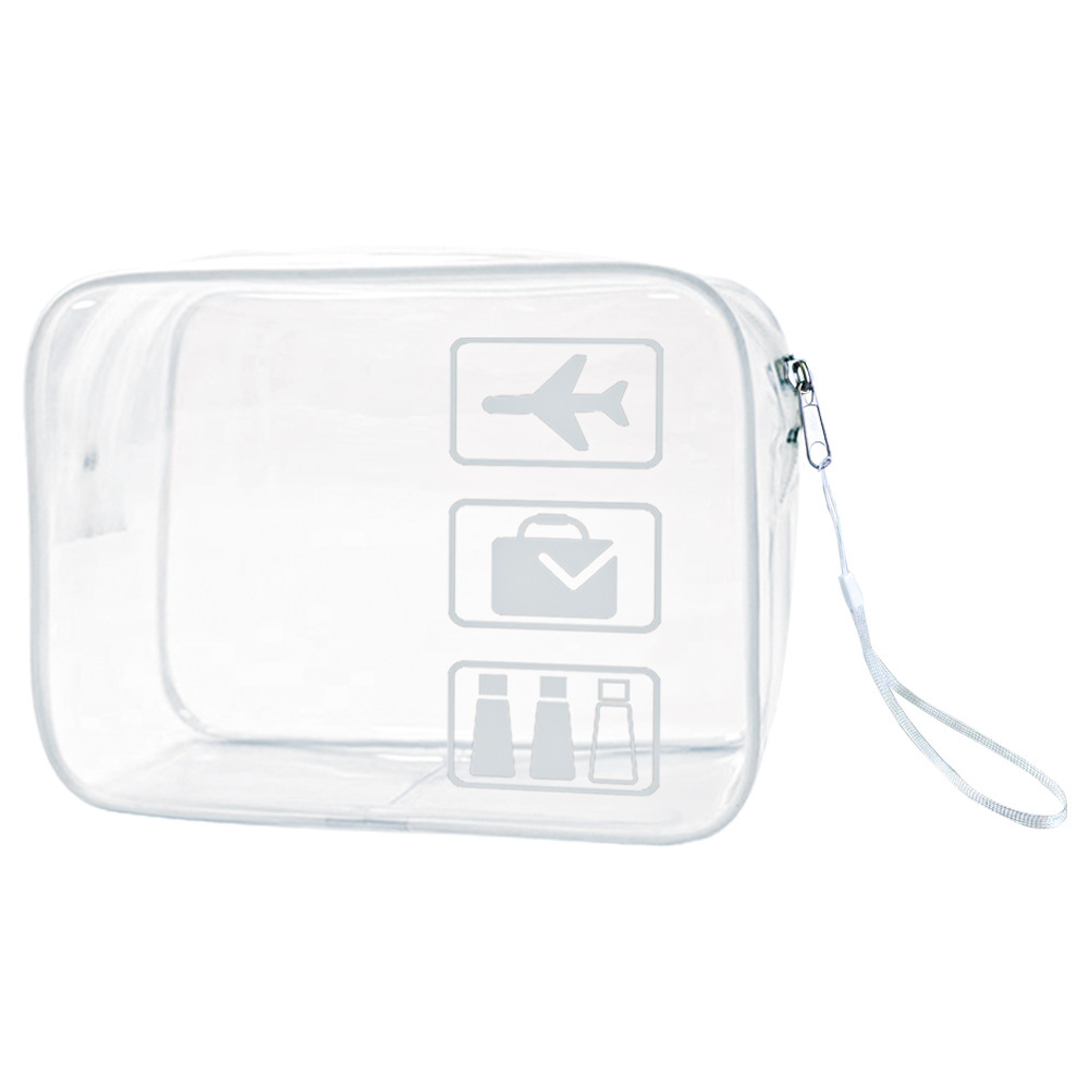 Transparent makeup bag, portab - Toiletry Bag Tsa ulasan dan harga