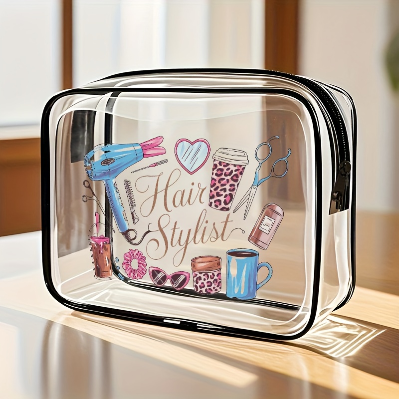 1pc Clear Makeup Bag Transpare - Toiletry Bag Tsa ulasan dan harga