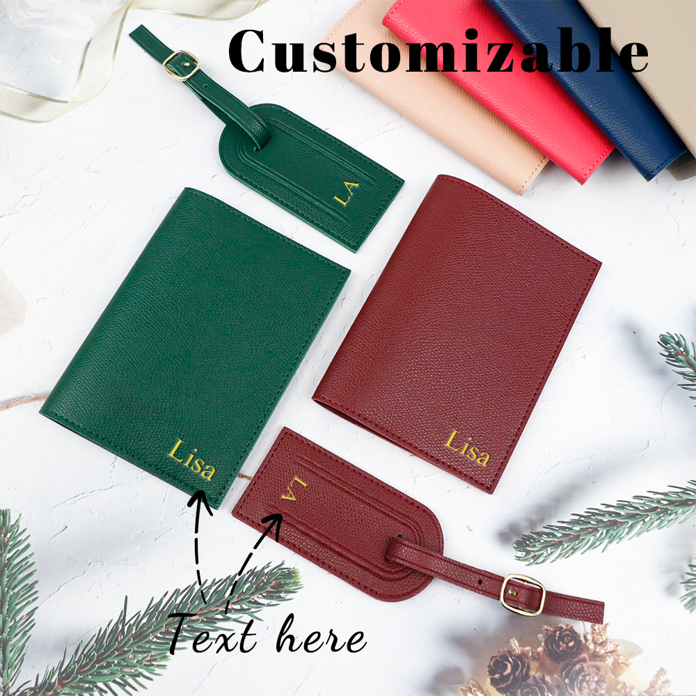 Customized letter pu leather a - Travel Accessories In Bulk ulasan dan harga