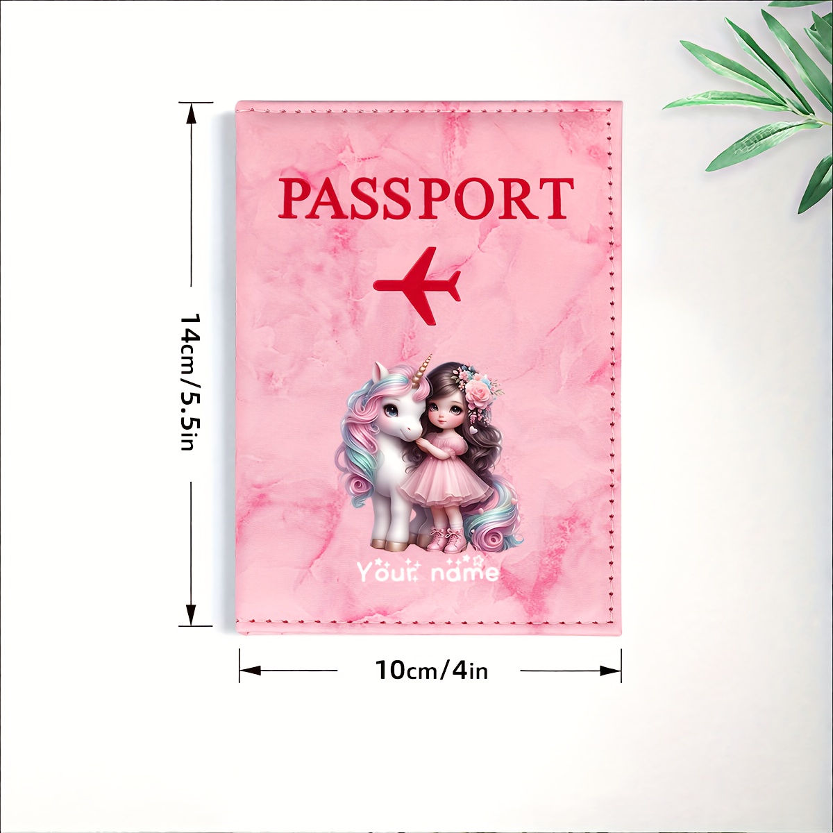 Unicorn Girl Pattern PU Passpo - Travel Accessories In Bulk ulasan dan harga