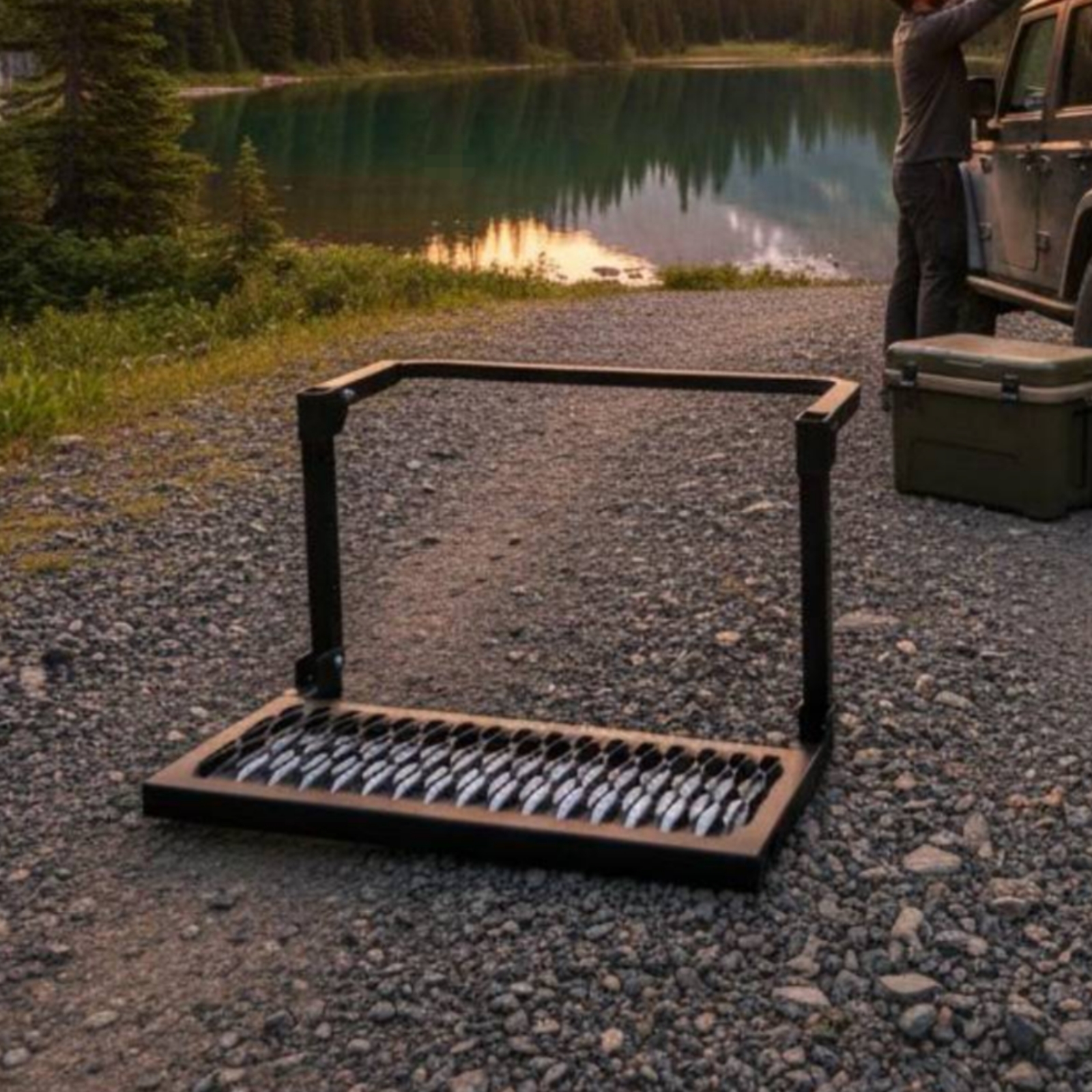 Car Tire Ladder Foldable Tire  - Travel Accessories For Car ulasan dan harga