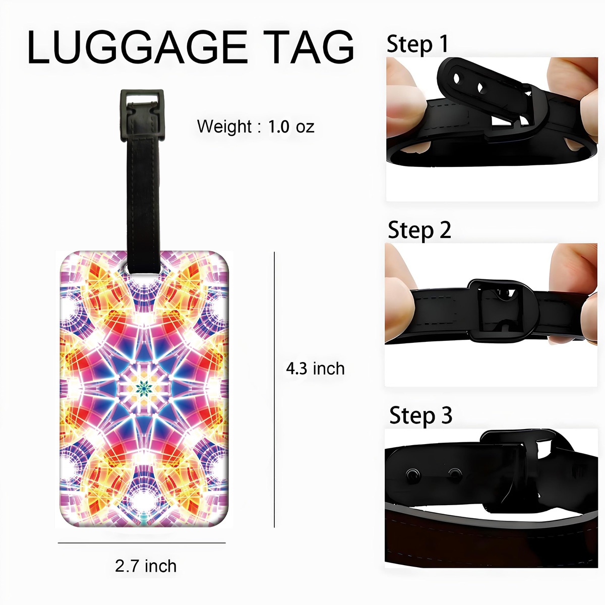 Mandala Drawings Luggage Tags  - Travel Accessories Drawing ulasan dan harga