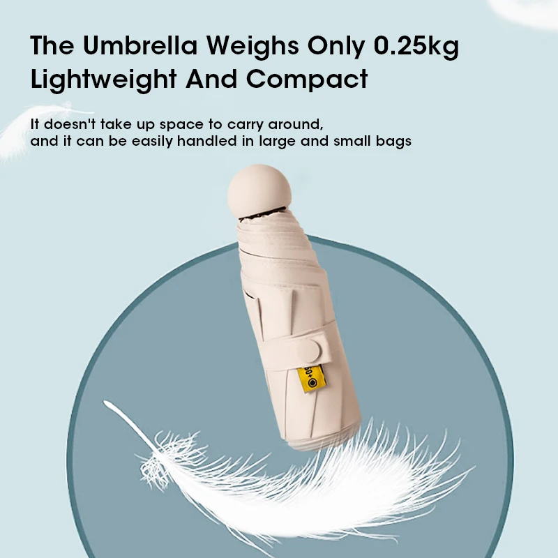 Mini Capsule Umbrella Windproo - Travel Umbrella Compact ulasan dan harga