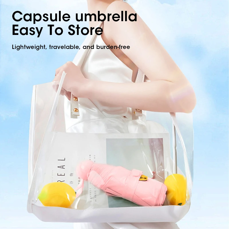Mini Capsule Umbrella Windproo - Travel Umbrella Compact ulasan dan harga