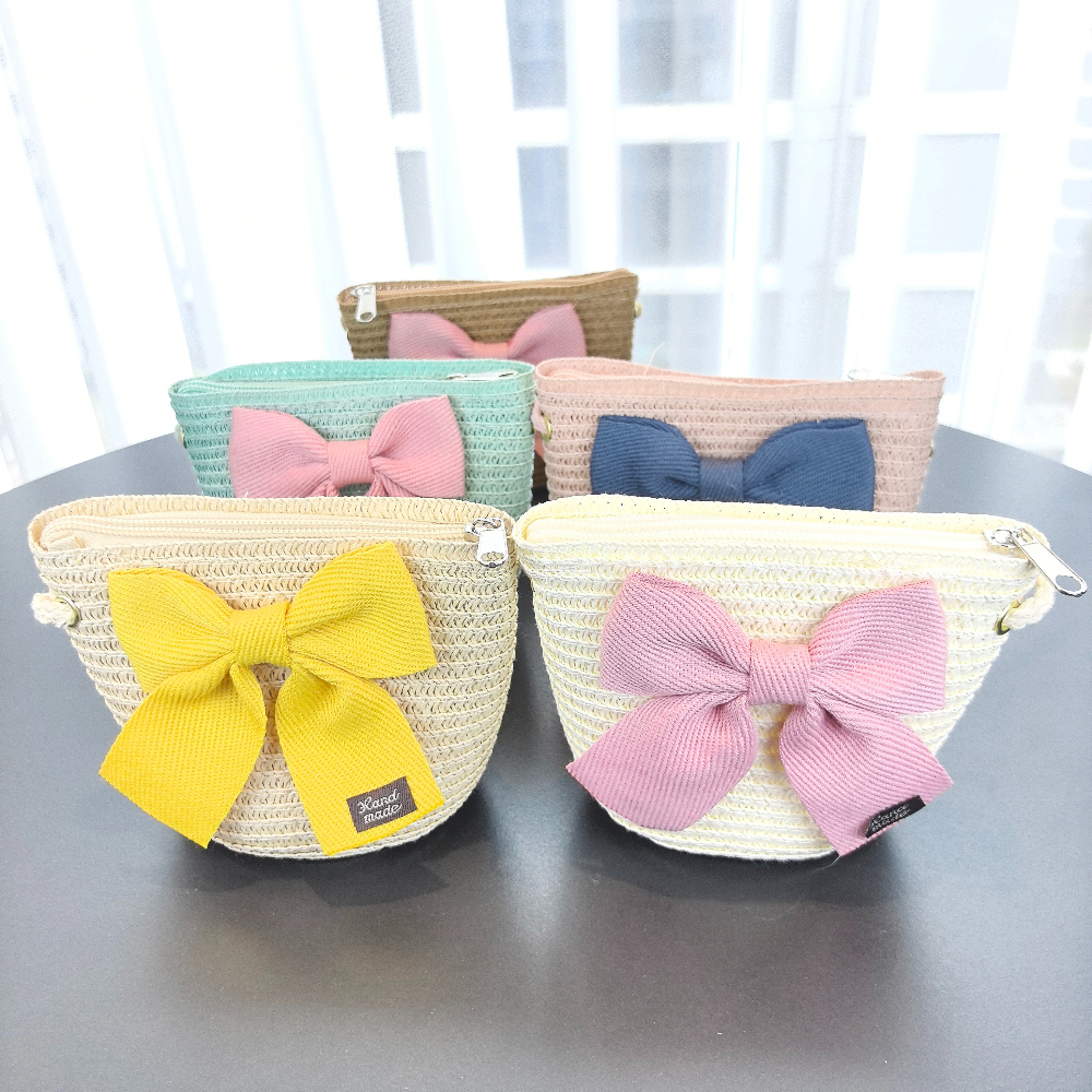 Girls 2pcs Straw Hat Solid Col - Travel Accessories For 10 Year Old Girl ulasan dan harga