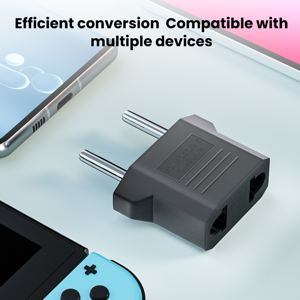Electrical Socket Plug Adapter - Travel Accessories Europe ulasan dan harga