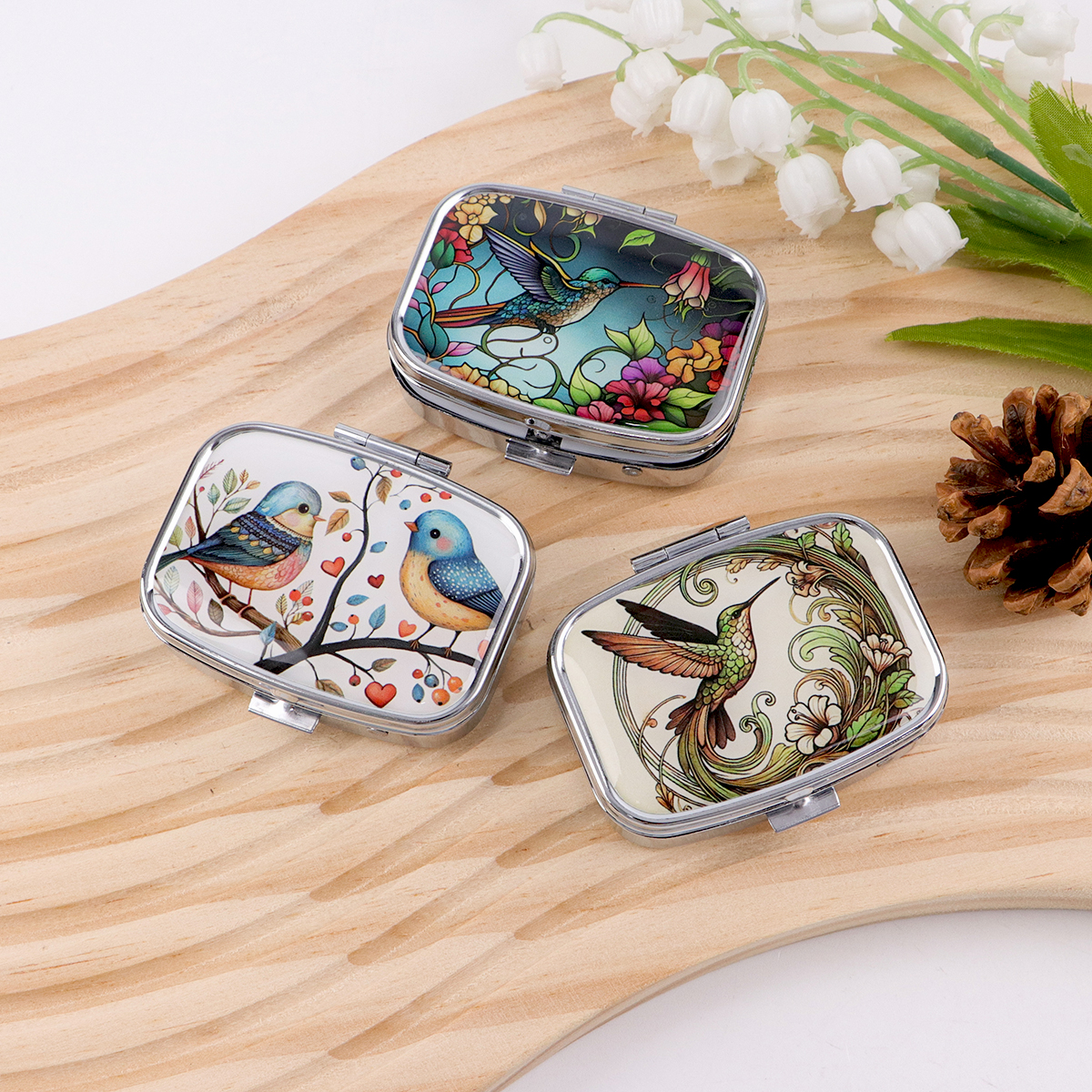 Cute Bird Cartoon Travel Pill  - Travel Accessories For Japan ulasan dan harga