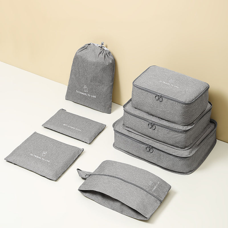 7 Piece Travel Packing Cubes S - Travel Accessories Pouch For Women ulasan dan harga