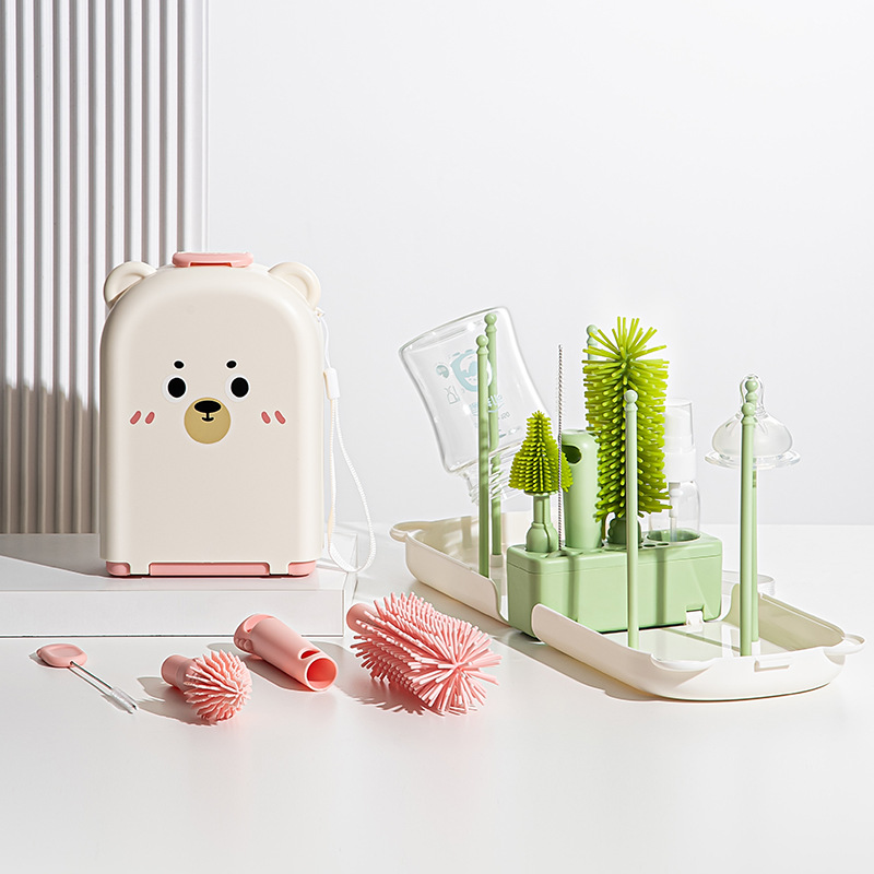 Travel Baby Bottle Brush Set - - Travel Accessories For 2 Year Old ulasan dan harga