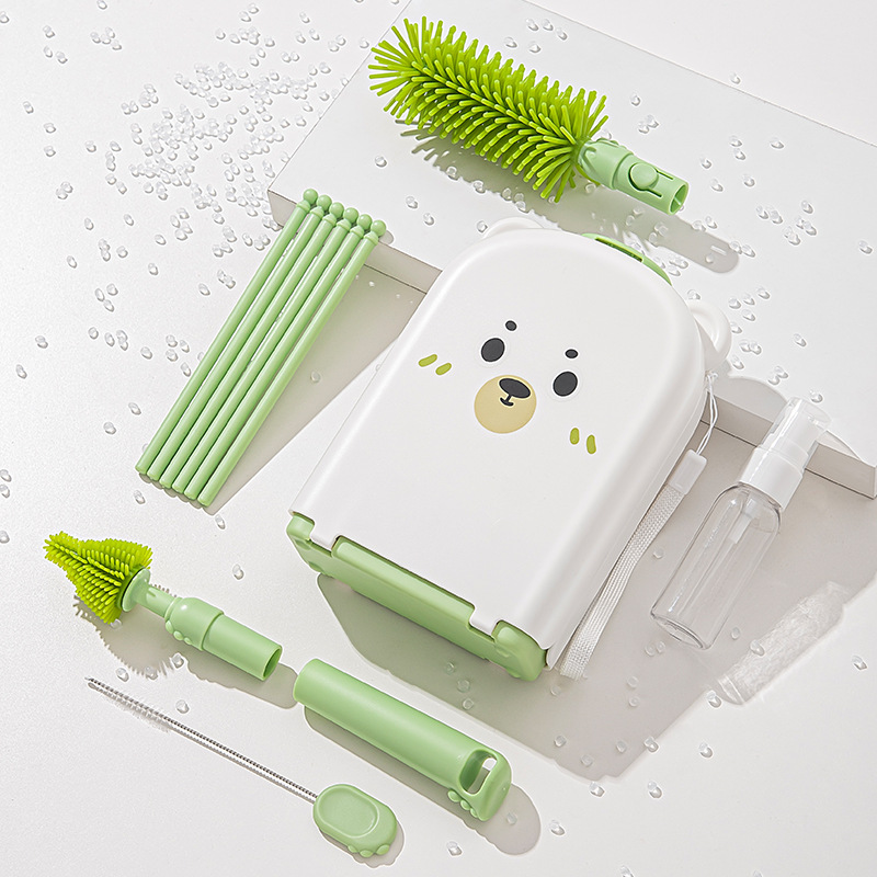 Travel Baby Bottle Brush Set - - Travel Accessories For 2 Year Old ulasan dan harga