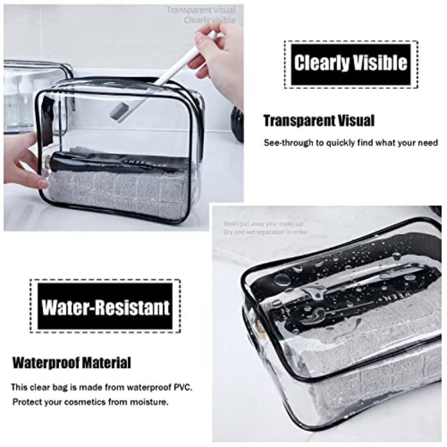 TSA Approved Toiletry Bag, 3 P - Toiletry Bag Tsa ulasan dan harga