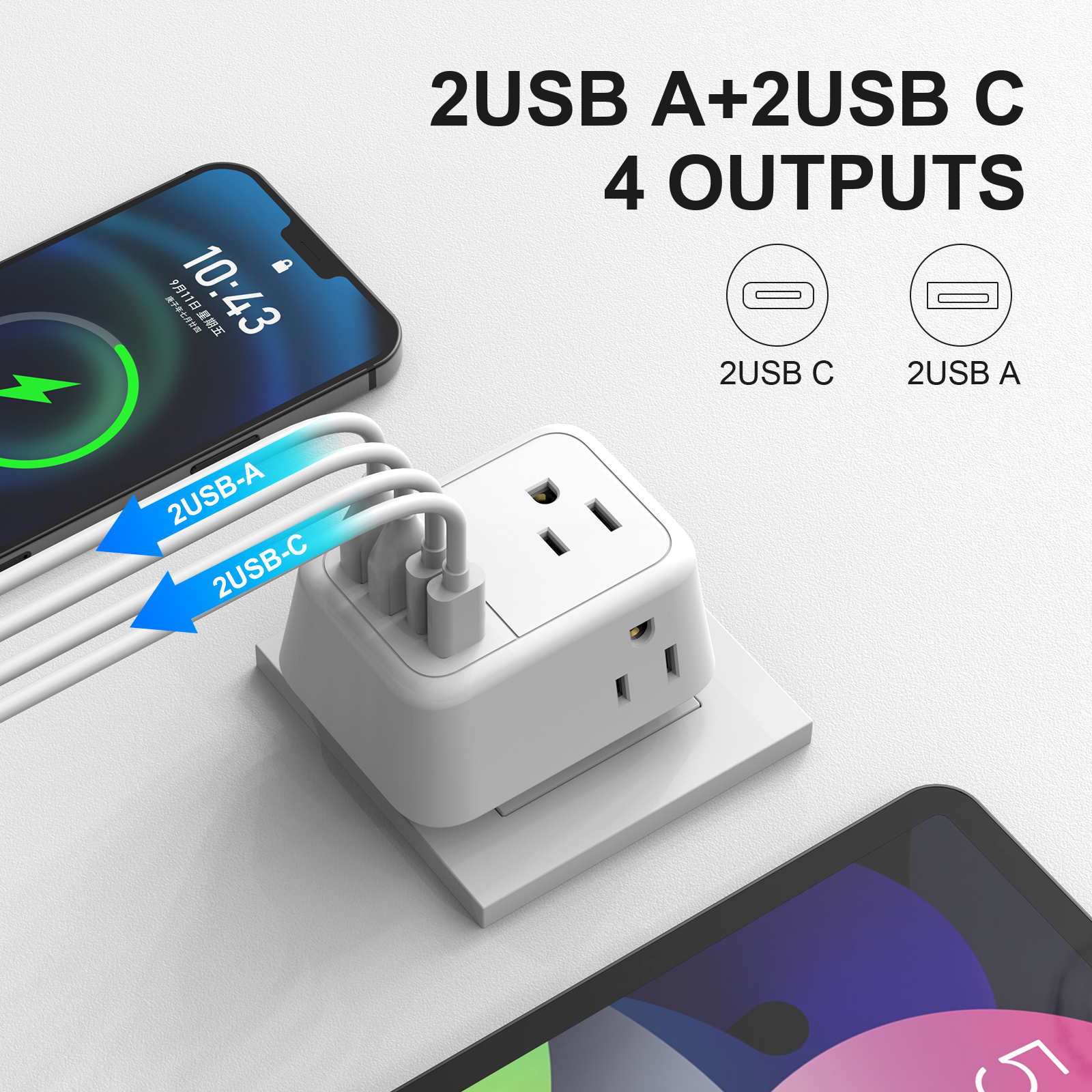 1PC US To EU Plug Adapter Euro - Travel Accessories Europe ulasan dan harga