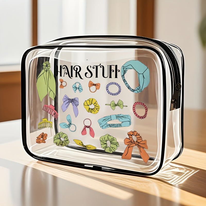 1pc Clear Makeup Bag Transpare - Toiletry Bag Tsa ulasan dan harga
