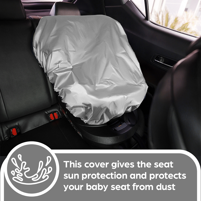 1PC Silver  Baby Car Seat Sun  - Travel Accessories For 2 Year Old ulasan dan harga