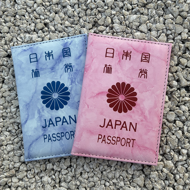 Marble Pattern Japan Passport  - Travel Accessories For Japan ulasan dan harga