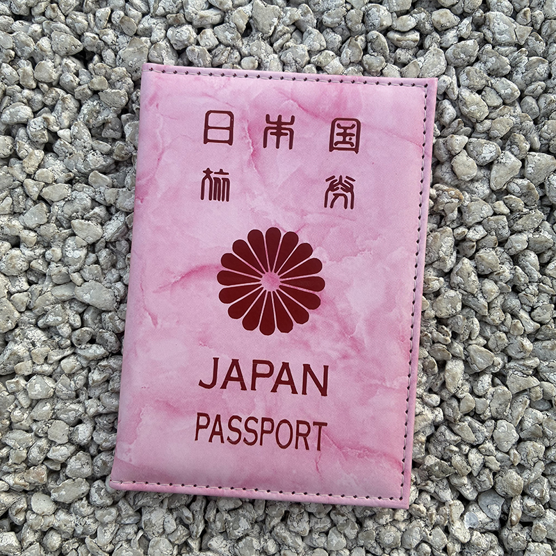 Marble Pattern Japan Passport  - Travel Accessories For Japan ulasan dan harga