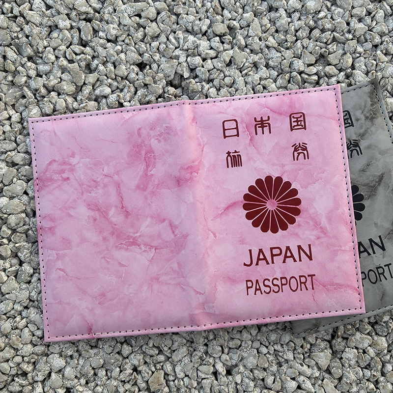 Marble Pattern Japan Passport  - Travel Accessories For Japan ulasan dan harga