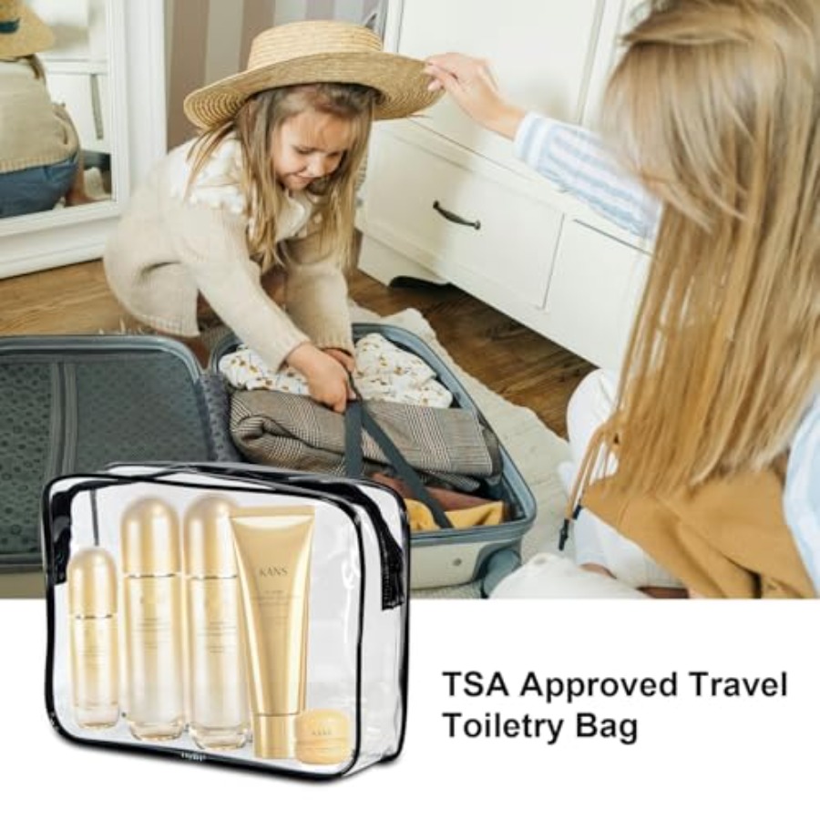 1-Pack TSA Approved Toiletry B - Toiletry Bag Tsa ulasan dan harga
