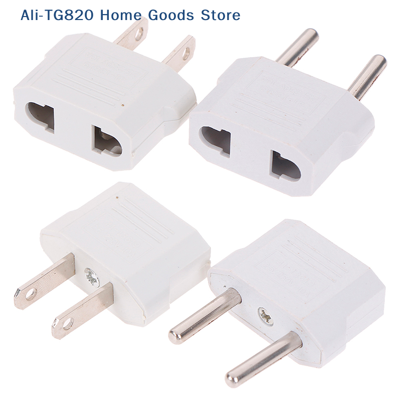 [TG820]4Pcs european usa eu to - Travel Accessories Europe ulasan dan harga