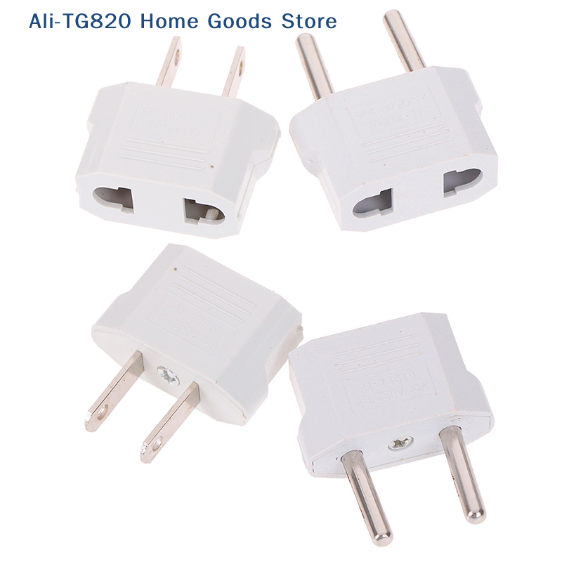 [TG820]4Pcs european usa eu to - Travel Accessories Europe ulasan dan harga