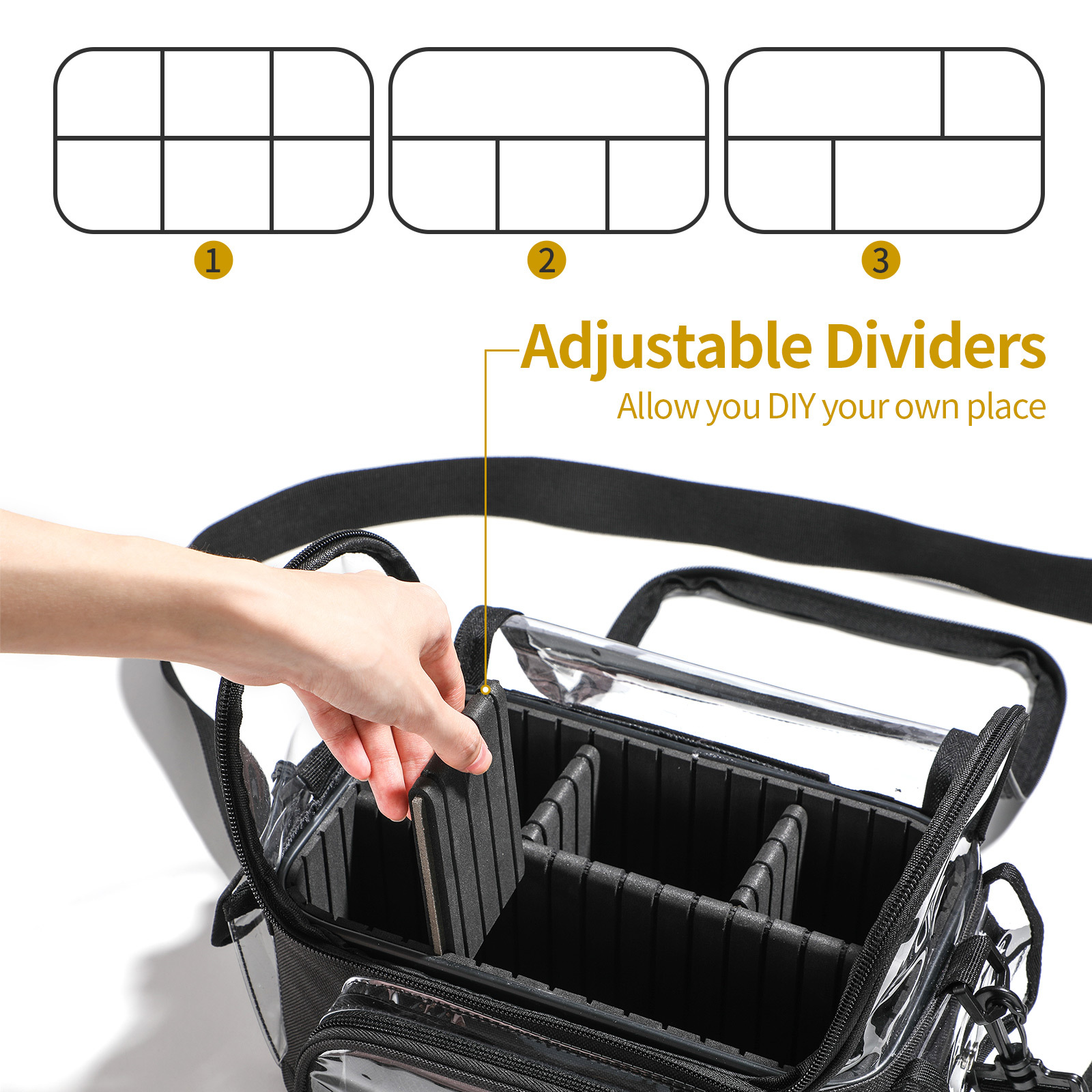 Makeup Brush Holder Backpack M - Travel Accessories Organizer Case ulasan dan harga
