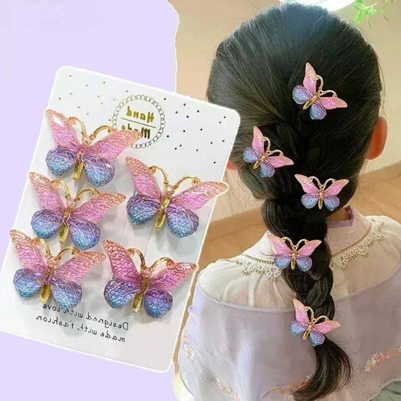 5pcs Sweet Hair Clips Stereosc - Travel Accessories For 2 Year Old ulasan dan harga