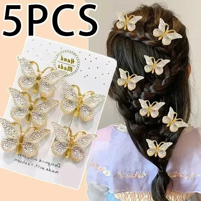 5pcs Sweet Hair Clips Stereosc - Travel Accessories For 2 Year Old ulasan dan harga