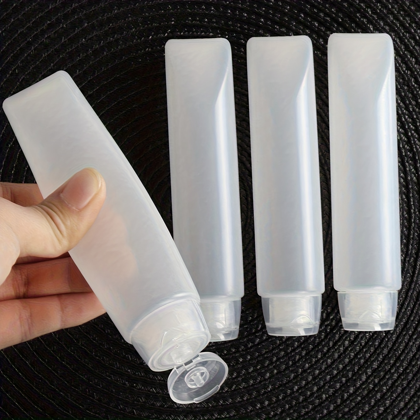 4pcs Travel Squeeze Bottles Se - Toiletry Bag Tsa ulasan dan harga