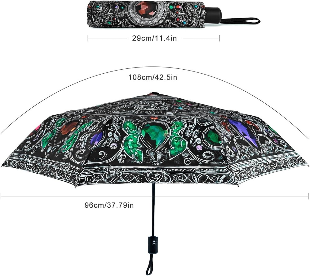 Windproof Travel Umbrella Fold - Travel Umbrella Compact ulasan dan harga