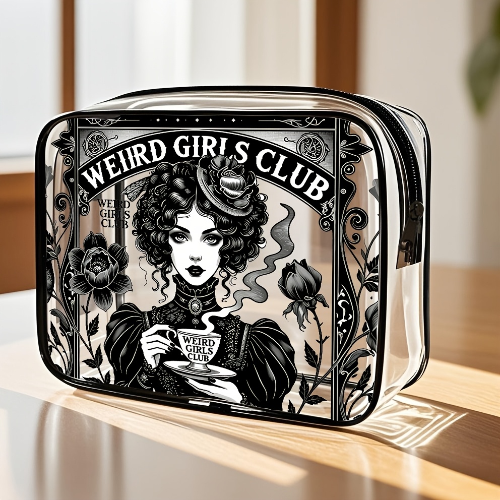 1PC Clear Makeup Bag Travel To - Toiletry Bag Tsa ulasan dan harga