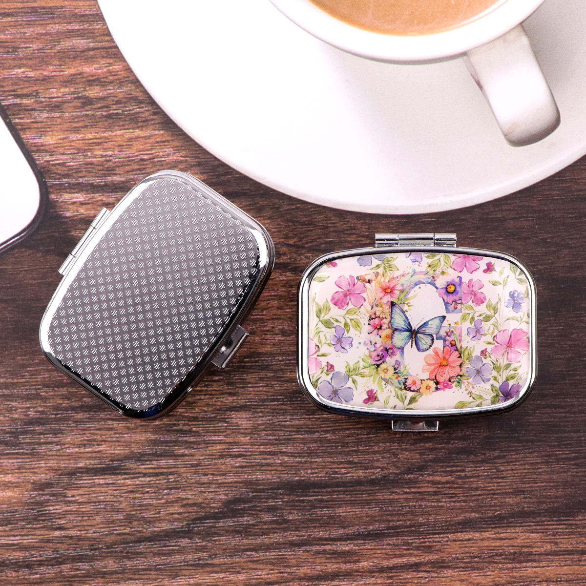 English Letter Pill Boxes Flow - Travel Accessories For Japan ulasan dan harga