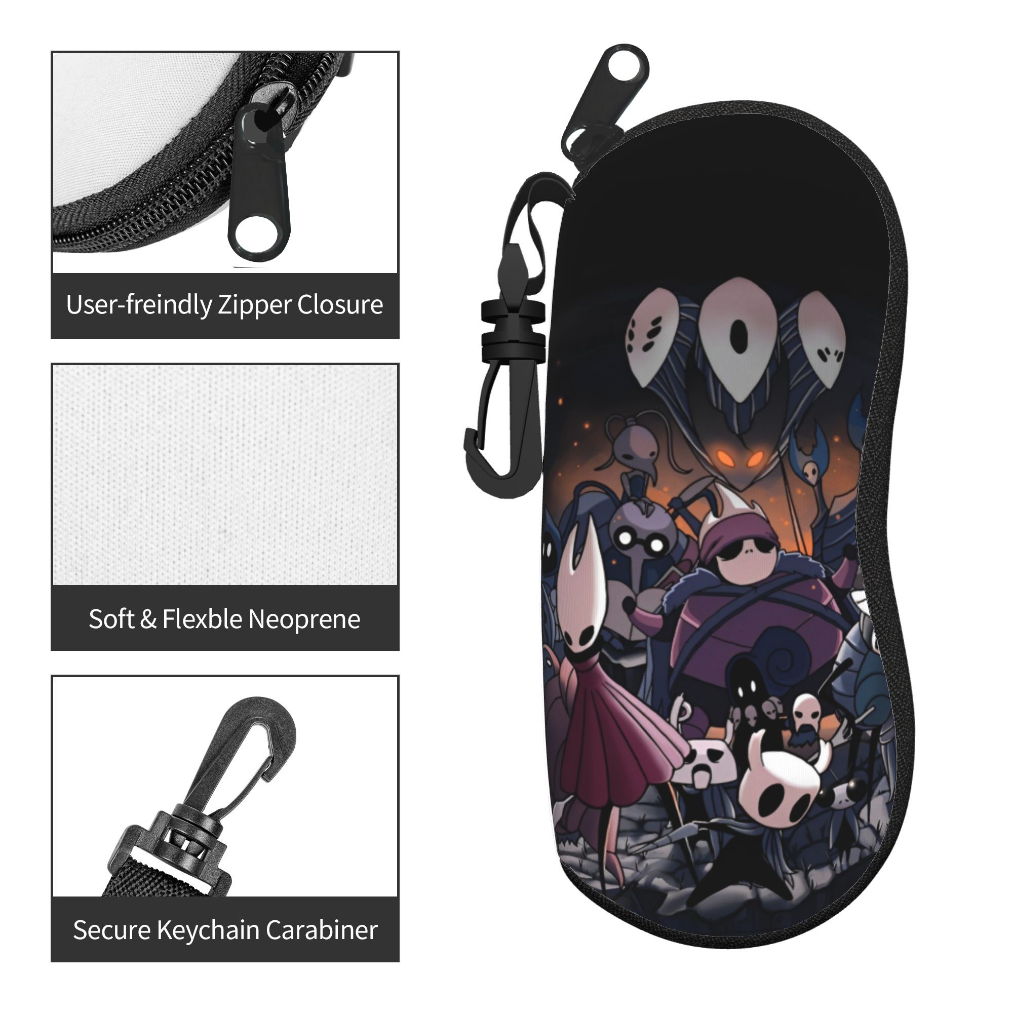 Hollow Knight Glasses Case Cov - Travel Accessories Pouch For Women ulasan dan harga