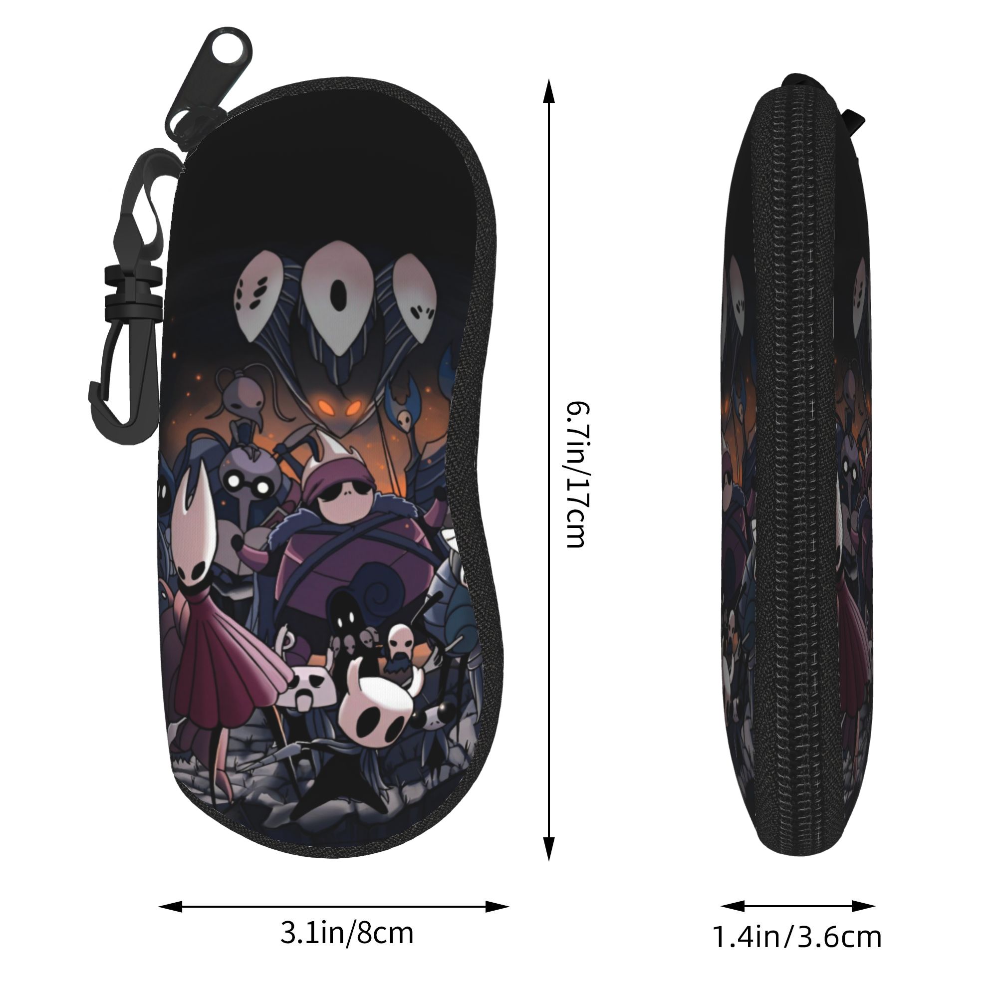 Hollow Knight Glasses Case Cov - Travel Accessories Pouch For Women ulasan dan harga