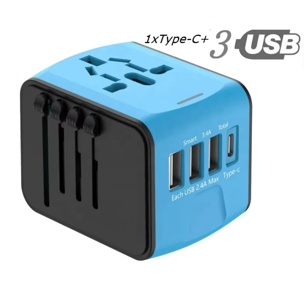 Universal Travel Adapter with  - Travel Accessories Europe ulasan dan harga
