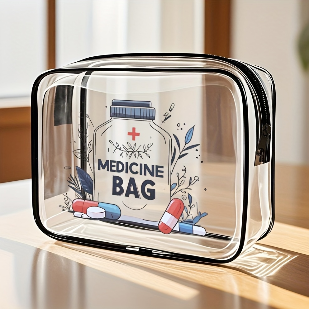 1pc Clear Makeup Bag Transpare - Toiletry Bag Tsa ulasan dan harga