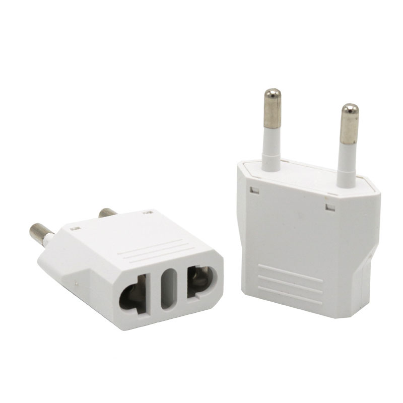 1pcs Grounded AU US to EU Plug - Travel Accessories Europe ulasan dan harga