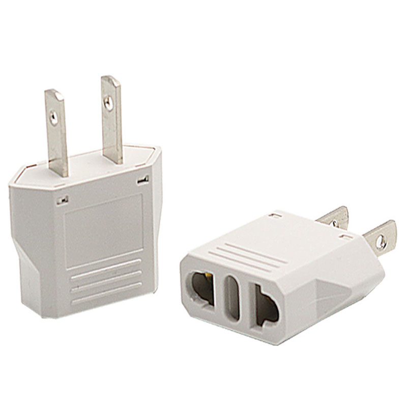 1pcs Grounded AU US to EU Plug - Travel Accessories Europe ulasan dan harga