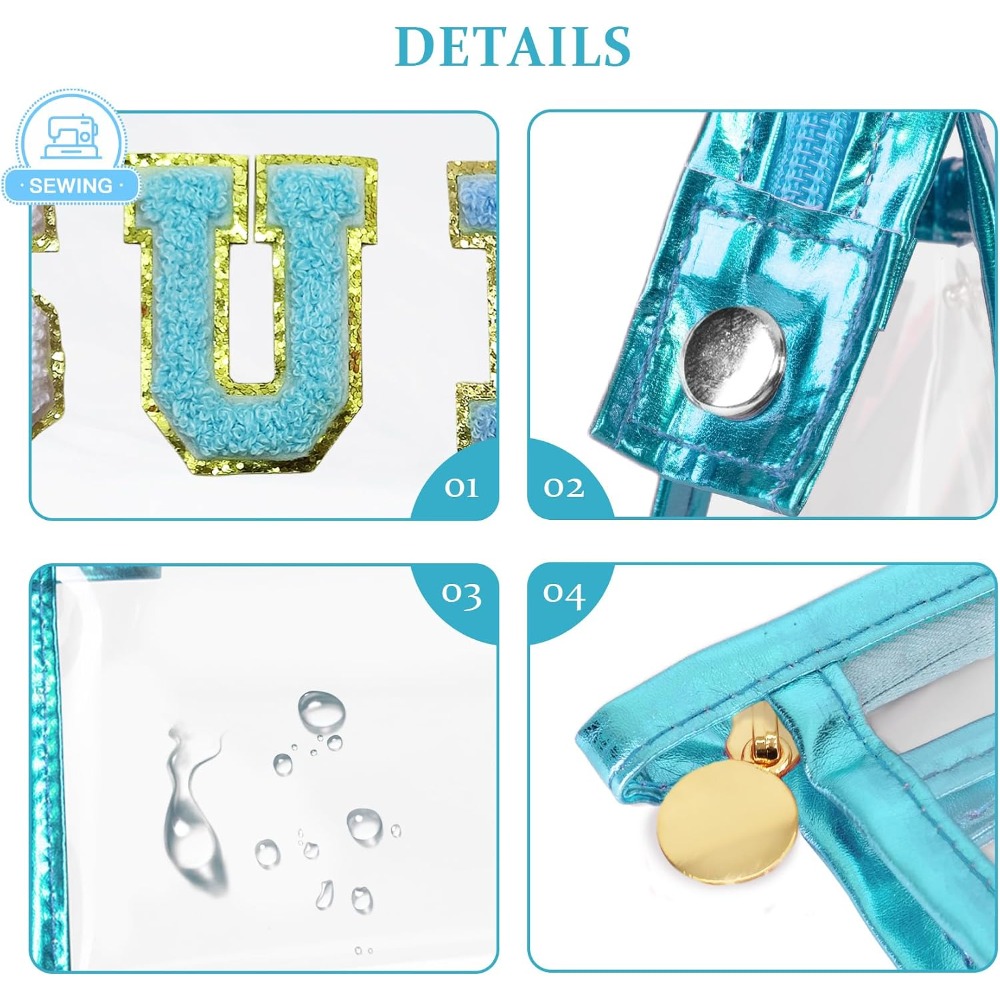 COSHAYSOO Sunscreen Bag Clear  - Travel Accessories Pouch For Women ulasan dan harga