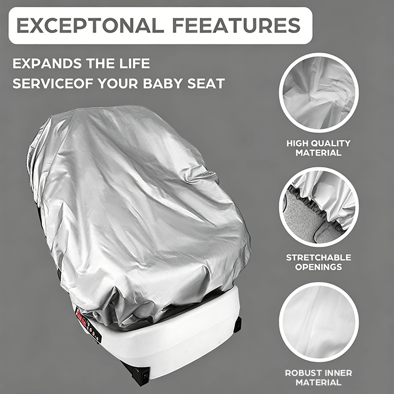 1PC Baby Car Seat Sun Shade Co - Travel Accessories For 2 Year Old ulasan dan harga
